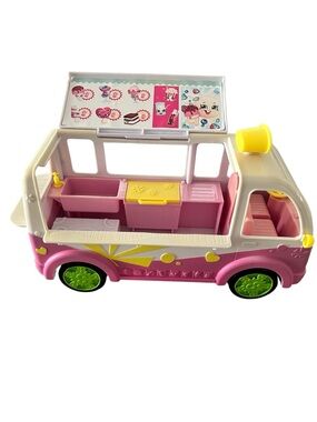 Shopkins Ice Cream Truck Bus Moving Wheels